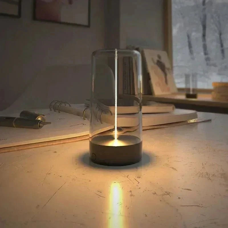 Portable quantum wire ambient magnetic light Type - C charging, eye protection function, bedroom, study, camping, Christmas gift - Eclara